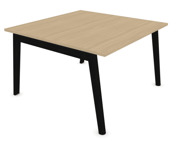 Nova-wood vergadertafel 4 persoons | 120 x 120cm - Afbeelding 2