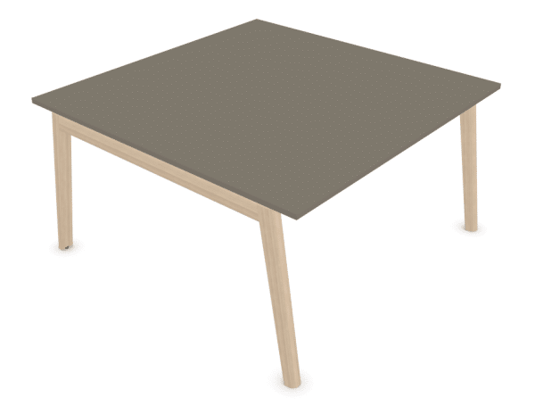 Nova-wood vergadertafel 4 persoons | 140 x 140cm - Afbeelding 2