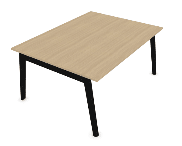 Nova-wood vergadertafel 4 persoons | 160 x 120cm - Afbeelding 2