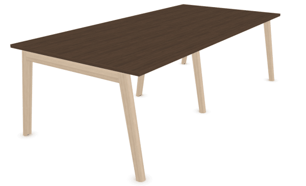 Nova-wood vergadertafel 8 persoons | 240 x 120cm - Afbeelding 2