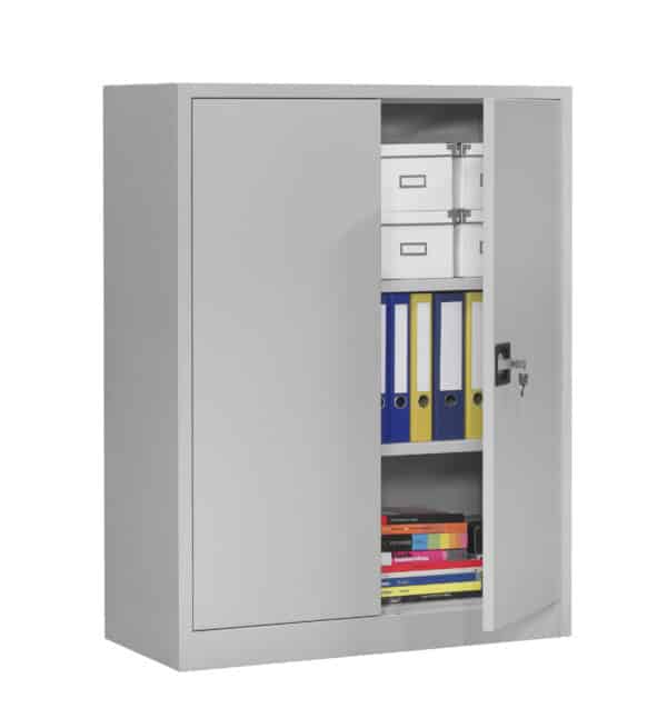 Metalen draaideurkast H120xB92x42cm - Afbeelding 2