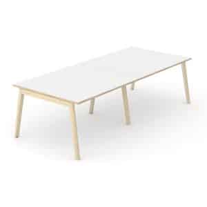 Nova-wood vergadertafel 10 persoons | 280 x 120cm