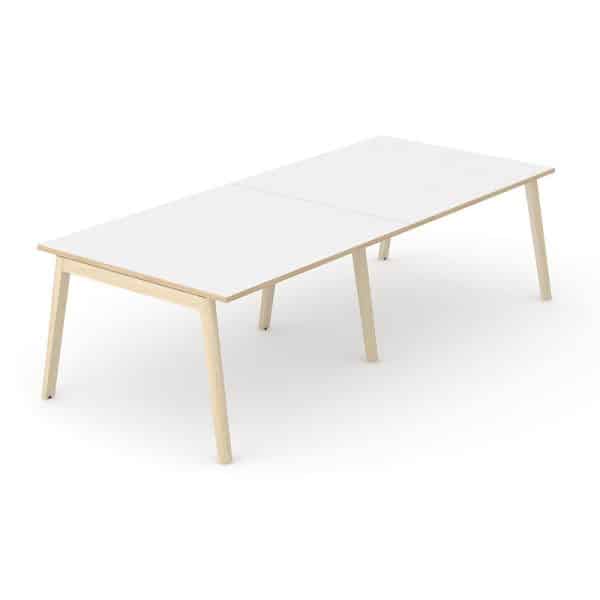 Nova-wood vergadertafel 10 persoons | 280 x 120cm