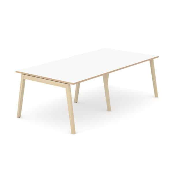 Nova-wood vergadertafel 8 persoons | 240 x 120cm