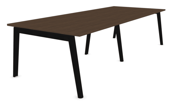 Nova-wood vergadertafel 10 persoons met kabelmanagement | 280 x 120cm - Afbeelding 6