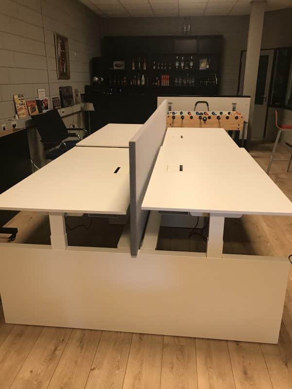 Drentea Quatro werkplek | 160x80cm | Elektrisch verstelbaar - Afbeelding 2