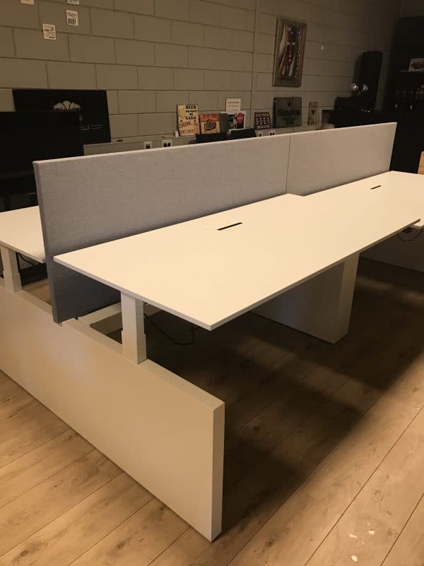 Drentea Quatro werkplek | 160x80cm | Elektrisch verstelbaar