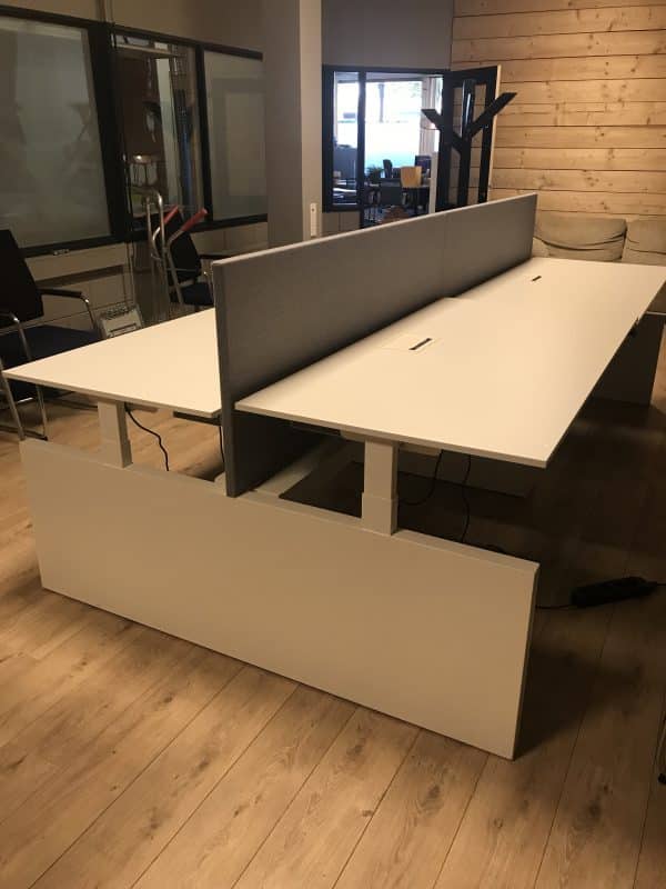 Drentea Quatro werkplek | 160x80cm | Elektrisch verstelbaar - Afbeelding 4