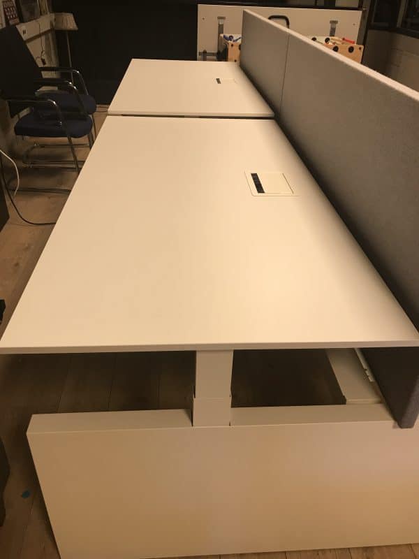 Drentea Quatro werkplek | 160x80cm | Elektrisch verstelbaar - Afbeelding 6