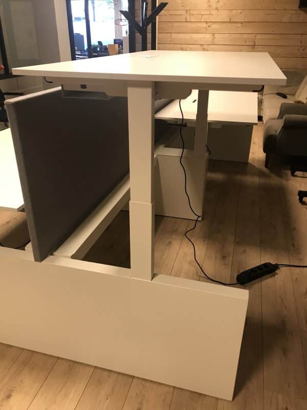 Drentea Quatro werkplek | 160x80cm | Elektrisch verstelbaar - Afbeelding 7
