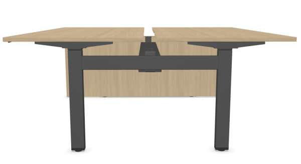 Gebruikte Duo-werkplek 160x80cm - Afbeelding 10