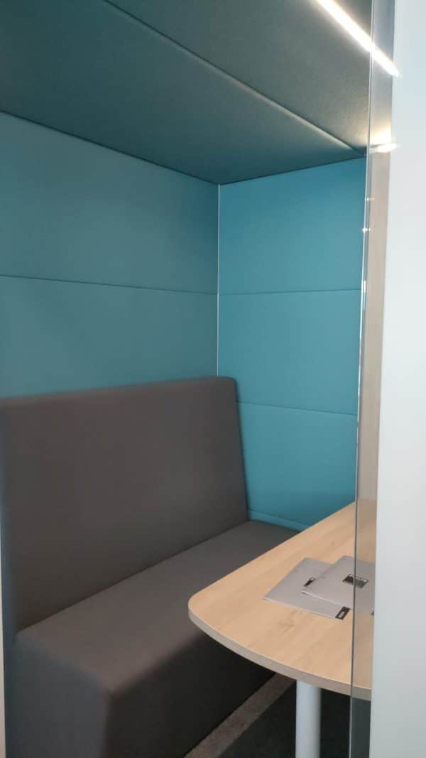 Akoestische stiltecabine kantoor 2 - 4 personen showroommodel - Afbeelding 3