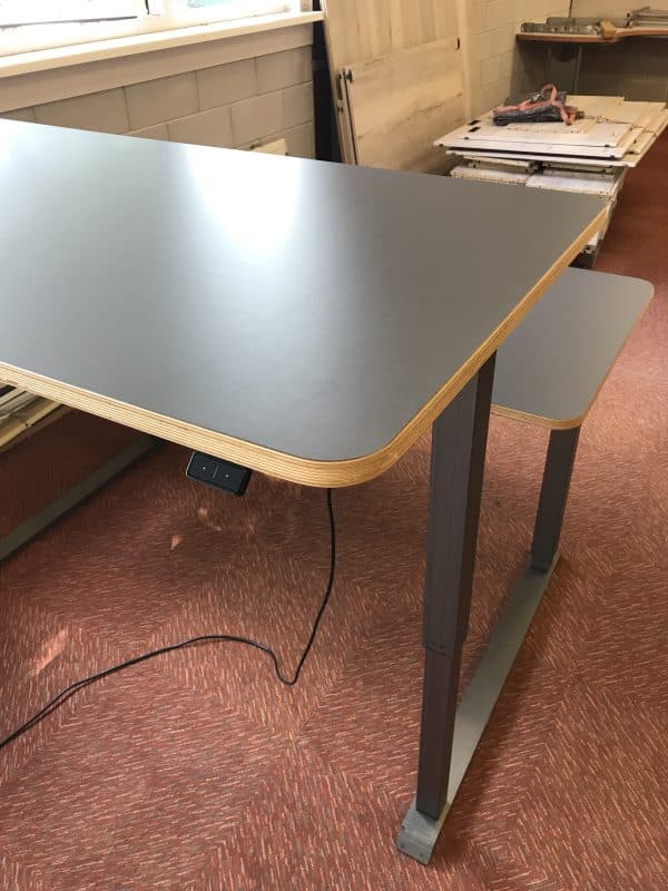 Duo bureau gebruikt elektrisch verstelbaar | Blankstaal - Afbeelding 6