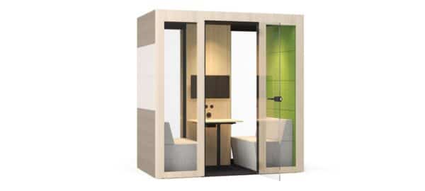 Akoestische overlegcabine 2-4 personen Narbutas | Lease vanaf € 136,- p/m🌱