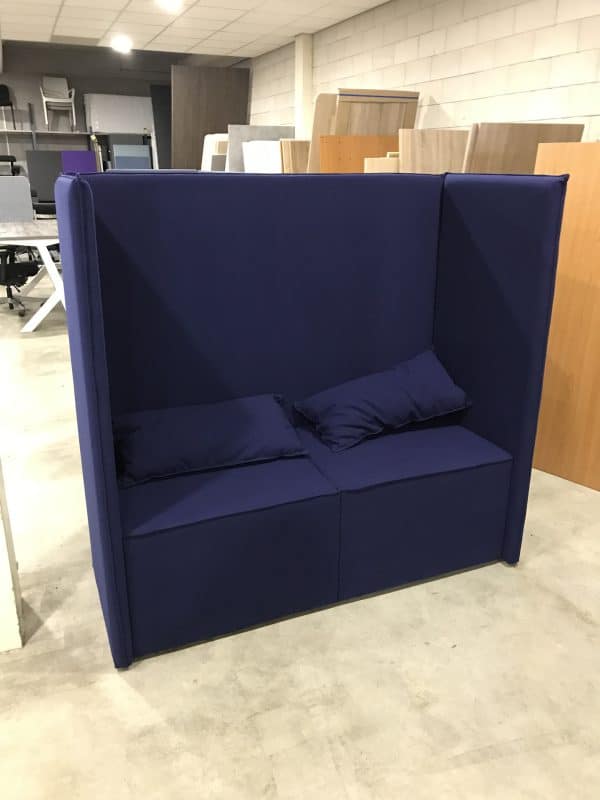 Gebruikte akoestische bank | Blauw (Setprijs) - Afbeelding 2