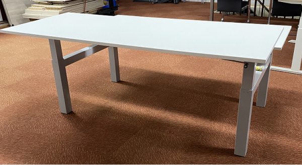 Slinger verstelbaar duo bureau | Aluminium - Afbeelding 13