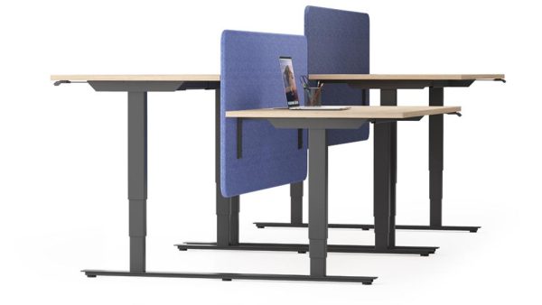 Elektrisch verstelbaar duo-bureau 180x80cm Easy - Afbeelding 4