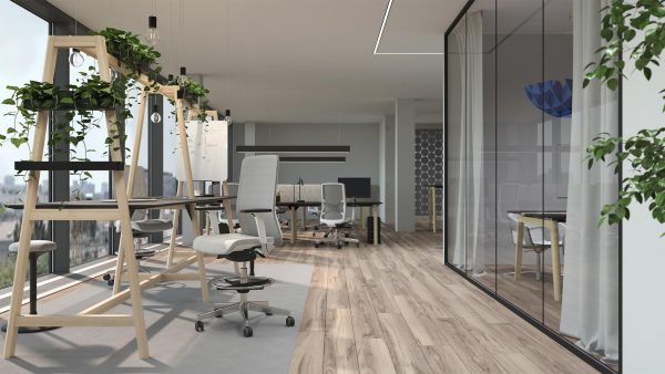 Vergadertafel Nova Wood | 180x90cm - Afbeelding 5