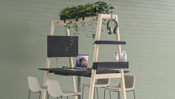 Vergadertafel Nova Wood | 180x90cm - Afbeelding 4