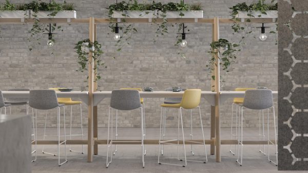 Vergadertafel Nova Wood | 180x90cm - Afbeelding 2
