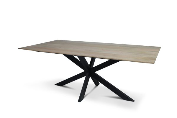 Vergadertafel rechthoek 180x90cm spinpoot bladkleur naar keuze - Afbeelding 6