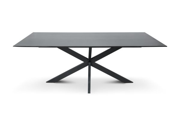 Vergadertafel rechthoek 180x90cm spinpoot bladkleur naar keuze - Afbeelding 3