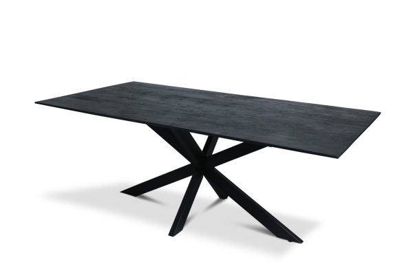 Vergadertafel rechthoek 180x90cm spinpoot bladkleur naar keuze - Afbeelding 4