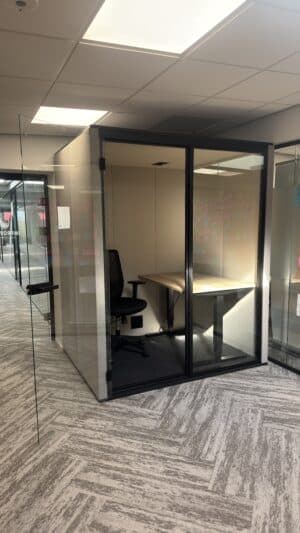 Akoestische cabine CAB-3 work Lease mogelijk