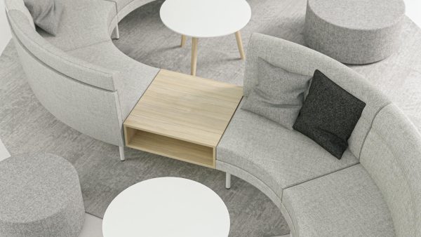 4-zits bank curved | Arcipelago - Afbeelding 3