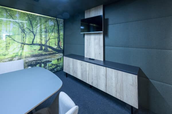Akoestische vergadercabine 320x240cm | Lease vanaf € 226,- p/m - Afbeelding 3