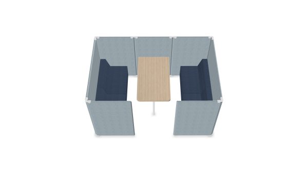 Akoestische vergaderruimte - 4 personen - Afbeelding 3