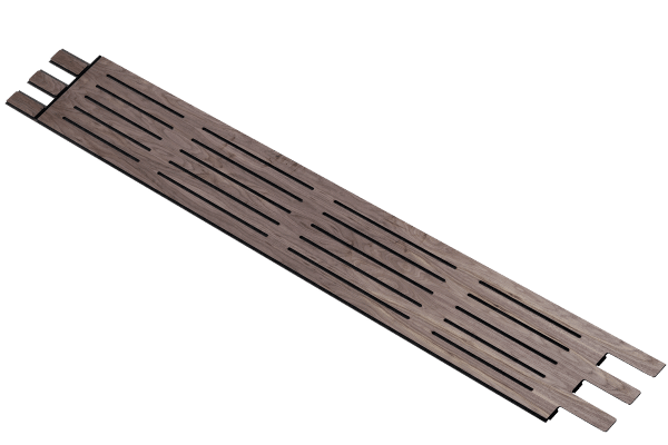 Wandpaneel Walnoot | 240cm - Afbeelding 5