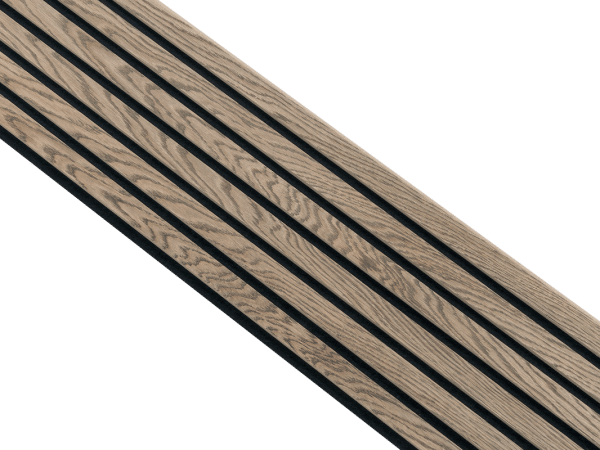 Wandpaneel Dark brown | 240cm - Afbeelding 3
