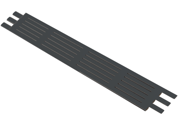 Wandpaneel Deep black | 240cm - Afbeelding 7