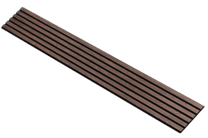 Wandpaneel Walnoot | 240 of 278cm