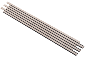 Wandpaneel White | 240cm