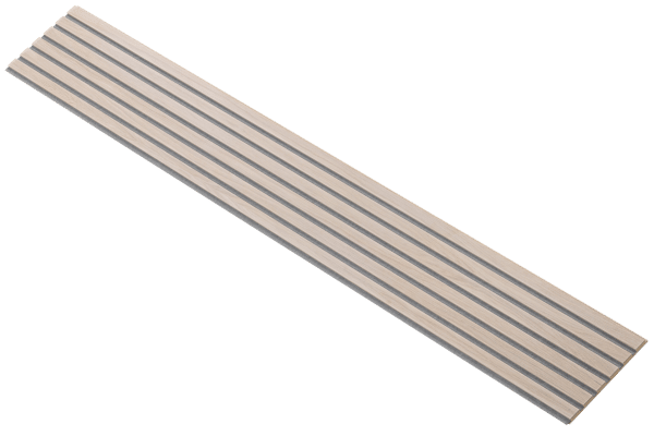 Wandpaneel White met Grijs Vilt | 240 of 278cm