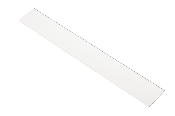 Wandpaneel wit gelakt Basic met zwart vilt | 240 of 278cm - Afbeelding 6