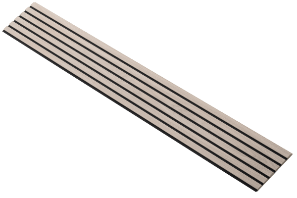 Wandpaneel White met Zwart Vilt | 240 of 278cm