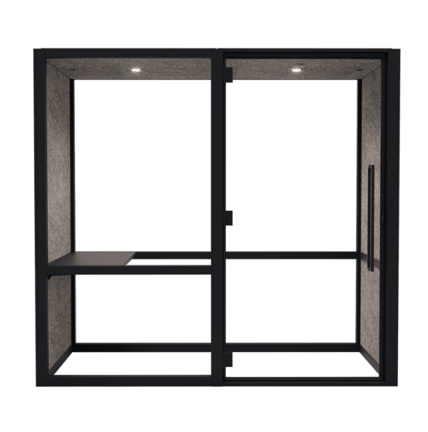 BOW Two | 248x128cm | Akoestische cabine leasen v.a. € 173,- p/m - Afbeelding 4
