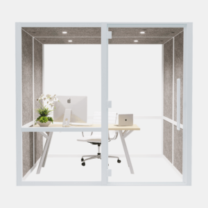 BOW Four | 248x248cm | Akoestische cabine leasen v.a. € 241,- p/m