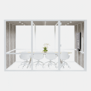 BOW Nine | 368x368cm | Akoestische cabine leasen v.a. € 420,- p/m
