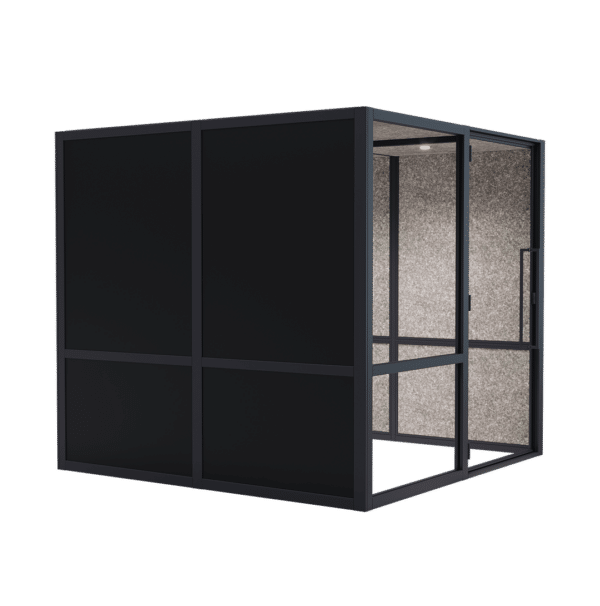 BOW Four | 248x248cm | Akoestische cabine leasen v.a. € 241,- p/m - Afbeelding 4