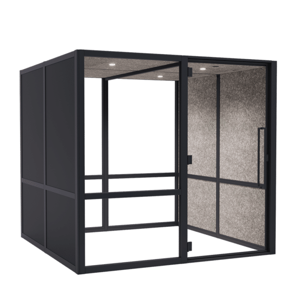 BOW Four | 248x248cm | Akoestische cabine leasen v.a. € 241,- p/m - Afbeelding 3