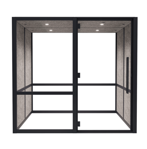 BOW Four | 248x248cm | Akoestische cabine leasen v.a. € 241,- p/m - Afbeelding 2