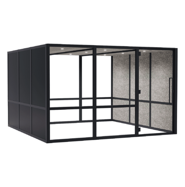 BOW Nine | 368x368cm | Akoestische cabine leasen v.a. € 420,- p/m - Afbeelding 3