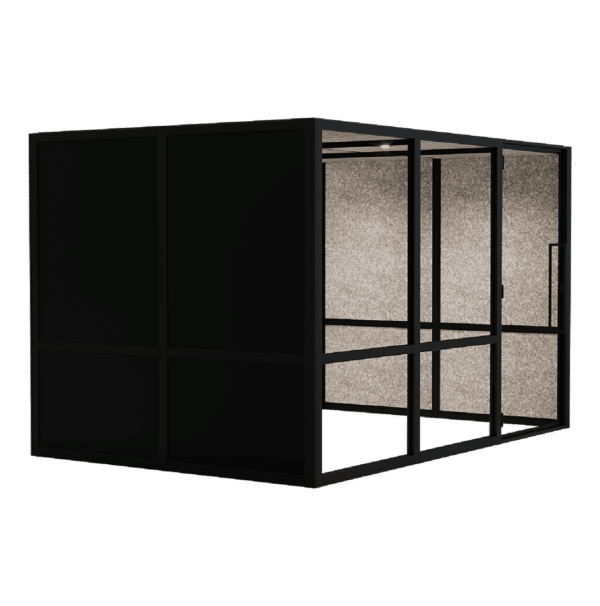 BOW Six | 356x236cm | Akoestische cabine leasen v.a. € 314,- p/m - Afbeelding 4