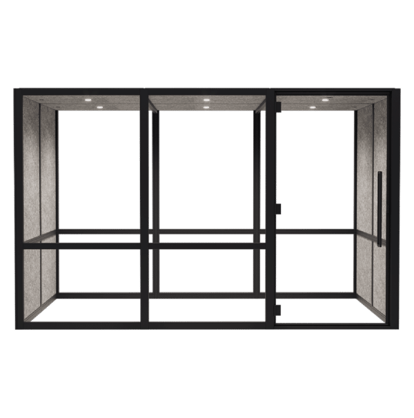 BOW Six | 356x236cm | Akoestische cabine leasen v.a. € 314,- p/m - Afbeelding 2
