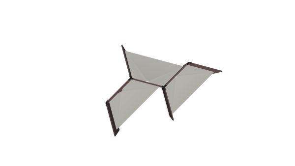 My Space 3 persoons akoestische werkplek V-shape | ASK007 - Afbeelding 2
