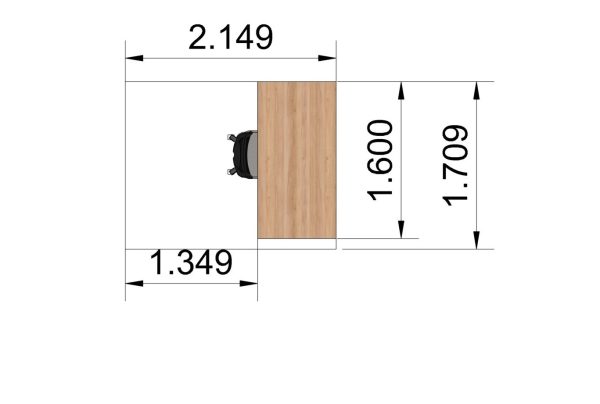 Akoestische cabines huren | Meetingbox Mars | 225x180cm | Quality Line - Afbeelding 2